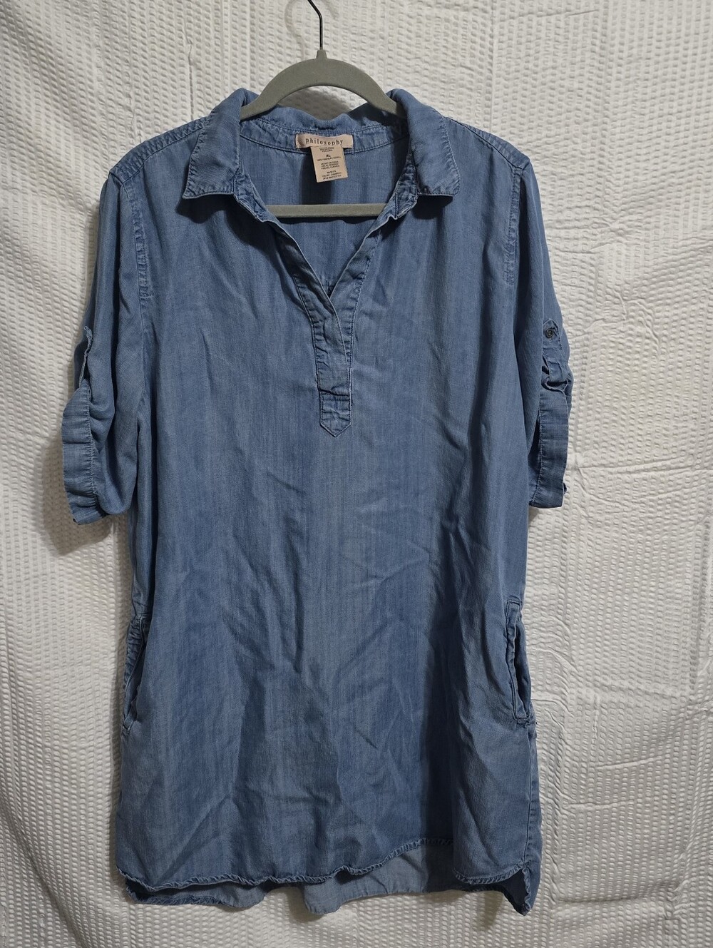 Philosophy Chambray Denim Dress XL
